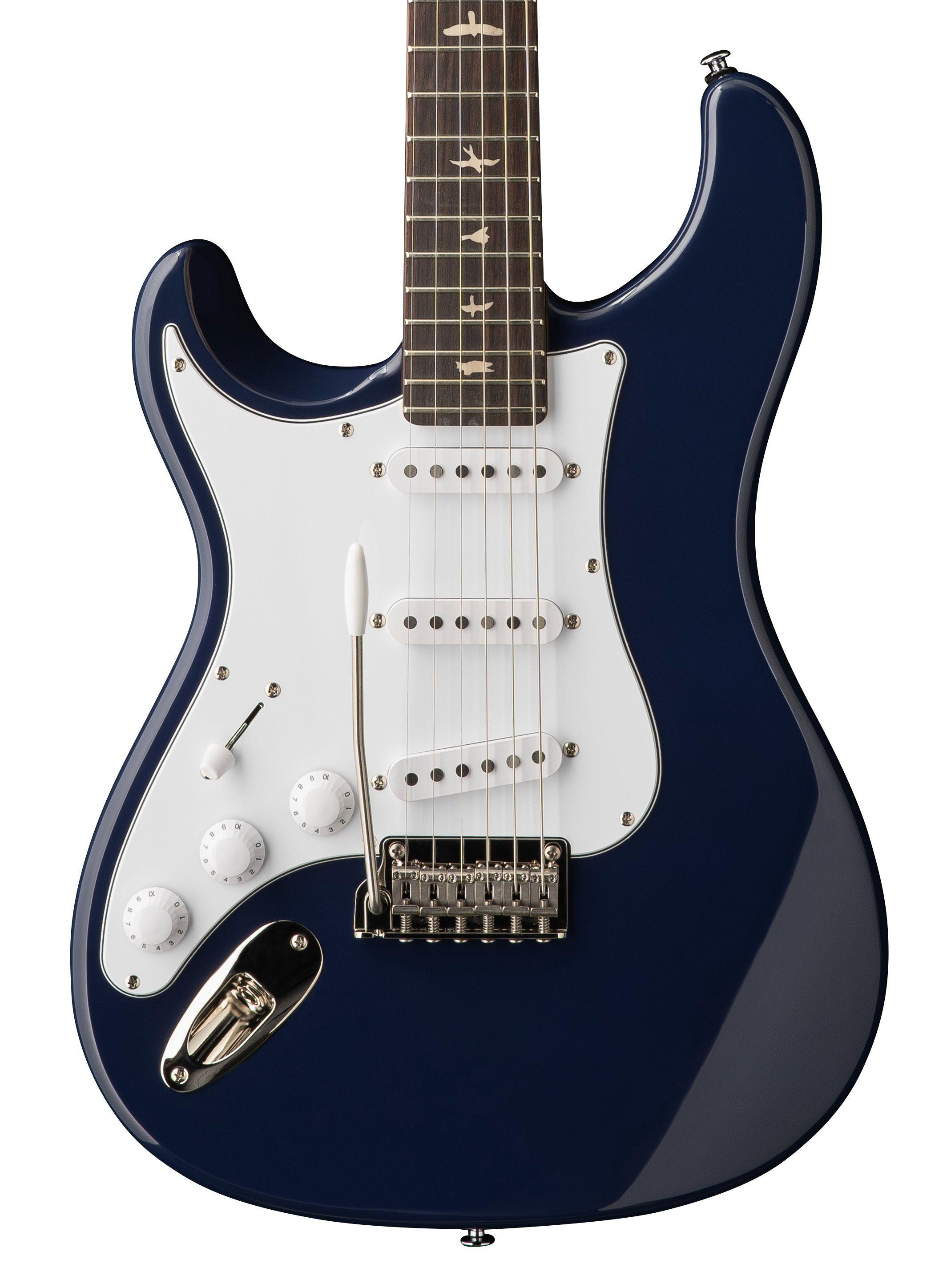 PRS John Mayer Left Handed SE Silver Sky in Trad Blue, Rosewood